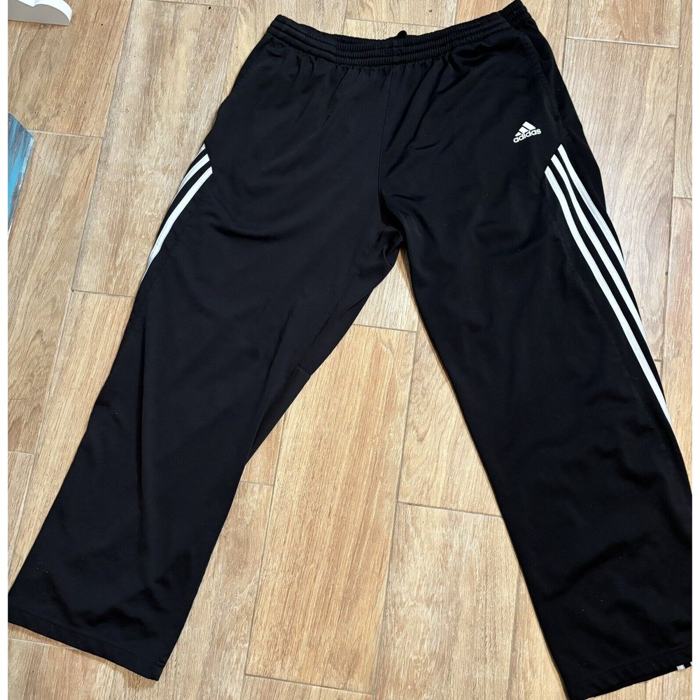 Adidas Joggers Jogging Pants Loungers Men’s Size Large Black